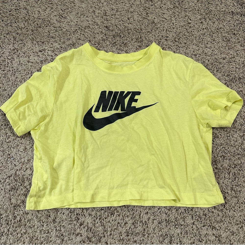 Nike Neon Crop Shirt